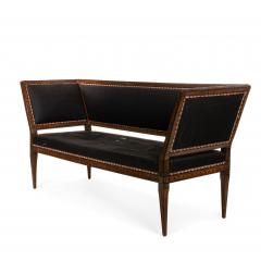 Italian Neo Classic Horse Hair Settee - 1404624