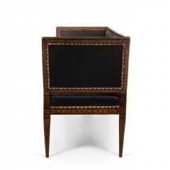 Italian Neo Classic Horse Hair Settee - 1404625