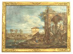 Italian Neo Classic Landscape of Ancient Ruin - 4516775