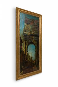 Italian Neo Classic Landscape of Roman Arch - 4516803