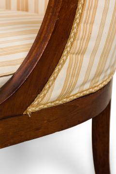Italian Neo Classic Lion Head Walnut Chair - 4650270