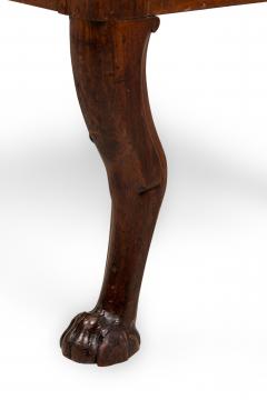 Italian Neo Classic Lion Head Walnut Chair - 4650271