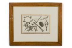 Italian Neo Classic Military Objects Print - 4516830