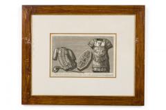 Italian Neo Classic Military Objects Print - 4516848