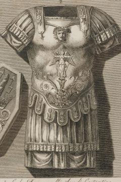 Italian Neo Classic Military Objects Print - 4516854