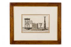 Italian Neo Classic Military Objects Print - 4516858