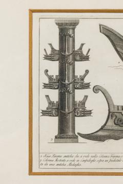 Italian Neo Classic Military Objects Print - 4516870