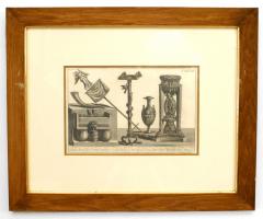 Italian Neo Classic Military Objects Print - 4516882