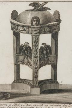 Italian Neo Classic Military Objects Print - 4517394