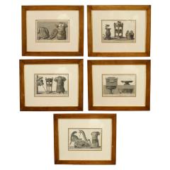 Italian Neo Classic Military Objects Print - 4667525