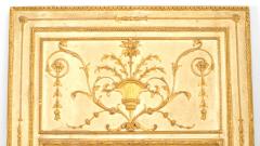 Italian Neo Classic Painted Trumeau Wall Mirror - 1398856