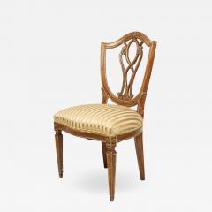 Italian Neo Classic Shield Side Chair - 1421763