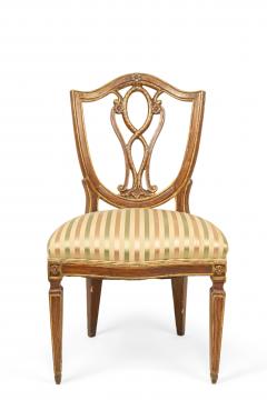 Italian Neo Classic Shield Side Chair - 4658365