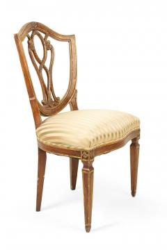 Italian Neo Classic Shield Side Chair - 4658371