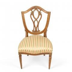 Italian Neo Classic Shield Side Chair - 4658373