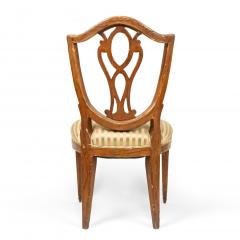 Italian Neo Classic Shield Side Chair - 4658375