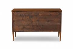 Italian Neo Classic Walnut Bronze Parcel Gilt 2 Door Credenza Sideboard - 4170045