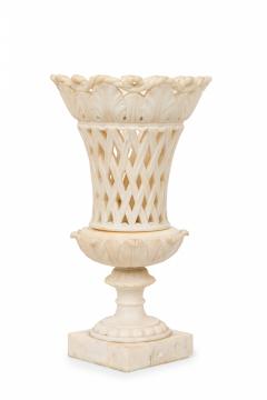 Italian Neo Classic White Grand Tour Marble Centerpiece - 4200560