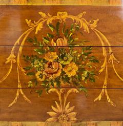 Italian Neo Classical Marquetry Chest of Drawers Commode or Nightstand a Pair - 3735460