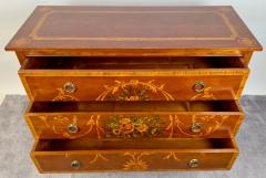 Italian Neo Classical Marquetry Chest of Drawers Commode or Nightstand a Pair - 3735468