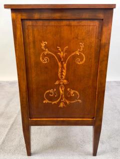 Italian Neo Classical Marquetry Chest of Drawers Commode or Nightstand a Pair - 3735469