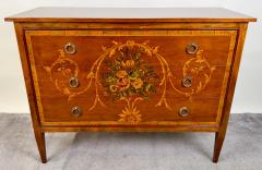 Italian Neo Classical Marquetry Chest of Drawers Commode or Nightstand a Pair - 3735470