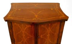 Italian Neo classic Style Small Walnut Bedside Commode - 742378