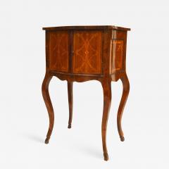 Italian Neo classic Style Small Walnut Bedside Commode - 743050