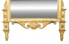 Italian Neoclassic Giltwood Mirror For The American Market - 4382610