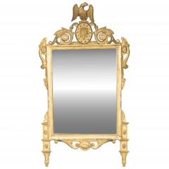 Italian Neoclassic Giltwood Mirror For The American Market - 4383698