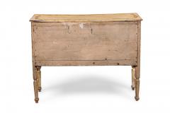 Italian Neoclassic Painted an Parcel Gilt Two Drawer Commode Piedmontese - 4170081