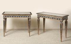 Italian Neoclassic Period Painted Wood Console Table circa 1800 - 4783079