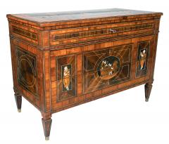 Italian Neoclassic Rosewood And Palisander Commode - 4698497