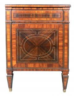 Italian Neoclassic Rosewood And Palisander Commode - 4698498