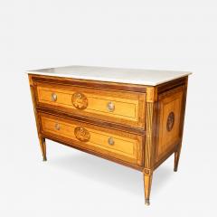 Italian Neoclassic Satinwood And Rosewood Commode - 4698580