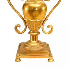 Italian Neoclassic Style Bronze Floral Candelabra - 4201131