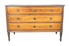 Italian Neoclassic Walnut Chest Of Drawers - 4474256