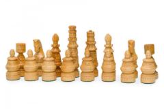 Italian Neoclassic Wooden Chess Set - 4675011