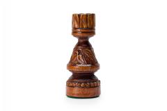 Italian Neoclassic Wooden Chess Set - 4675014