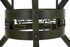 Italian Neoclassical Antique Pietra Dura Center Table w Bronze Base - 838082