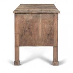 Italian Neoclassical Bleached Walnut Desk - 3417463