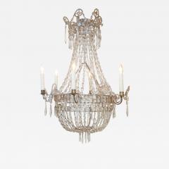 Italian Neoclassical Crystal Chandelier - 1440431