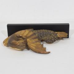 Italian Neoclassical Handcarved Wooden Mythical Figure 1780 1820 - 4509027