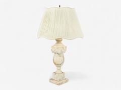 Italian Neoclassical Marble Alabaster Brass Table Lamps Italy 1940s - 4337720