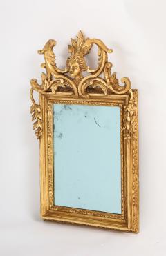Italian Neoclassical Period Carved and Gilded Wall Mirror circa 1780 - 4430409
