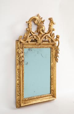 Italian Neoclassical Period Carved and Gilded Wall Mirror circa 1780 - 4430412