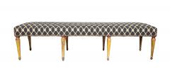 Italian Neoclassical Polychrome Painted Long Bench - 4506906