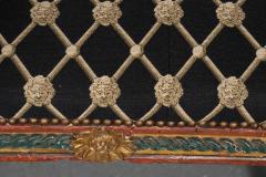 Italian Neoclassical Polychrome Painted Long Bench - 4507012