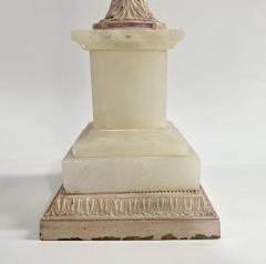 Italian Neoclassical Style Alabaster Table Lamp a Pair - 3088909