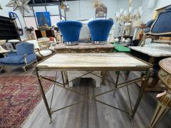 Italian Neoclassical Style Bronze Console Table - 4326469